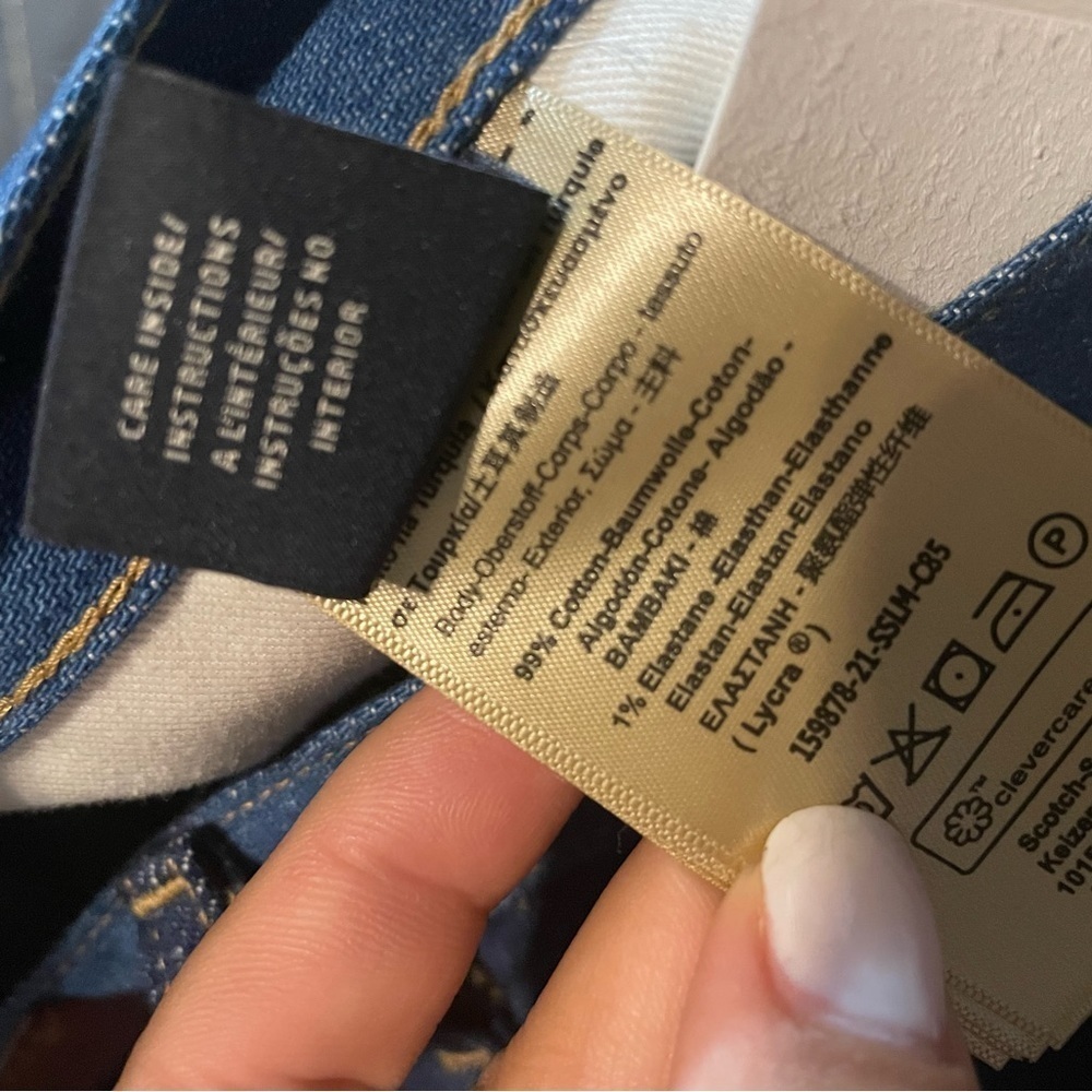 Scotch & Soda Extra Boyfriend Raw Crop Hem Jeans NWT - Picture 4 of 9